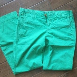 Straight legged khaki